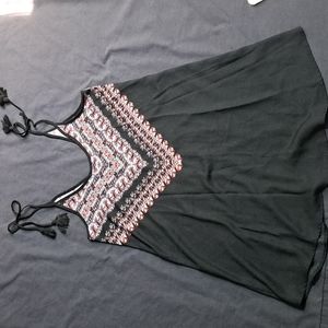 Like- New Xhilaration Black Tank Dress Size Small